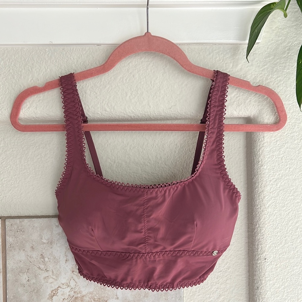 Lucky Brand - Bralette, S, Mauve, Like New